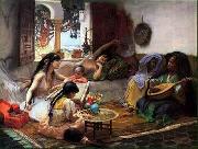 unknow artist Arab or Arabic people and life. Orientalism oil paintings  318 oil on canvas